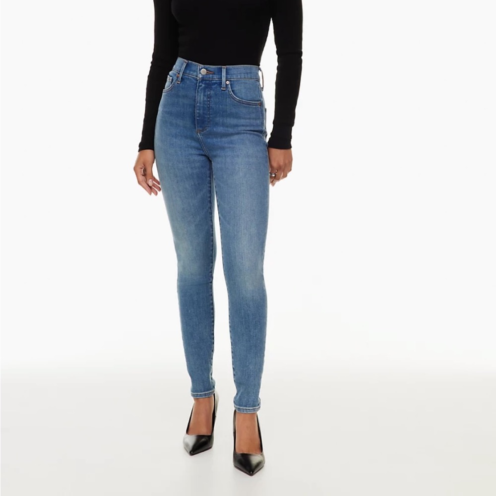 Aritzia Denim Forum Lola High Rise Skinny Jeans!